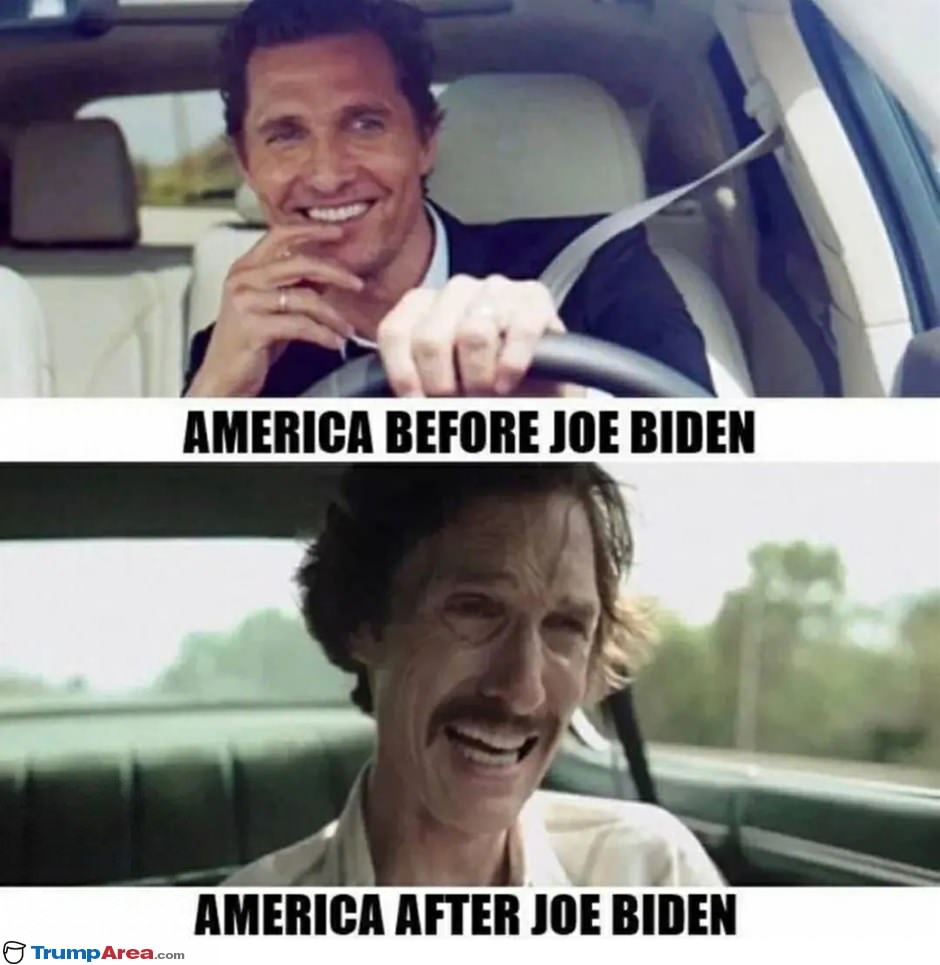 Before And After Biden