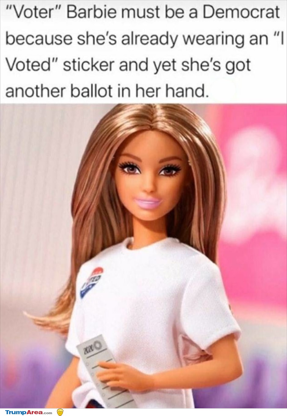 Voter Barbie