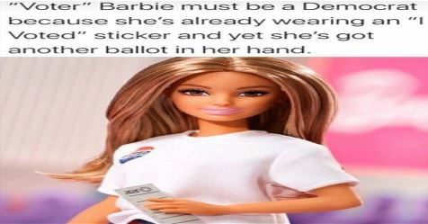 Voter Barbie