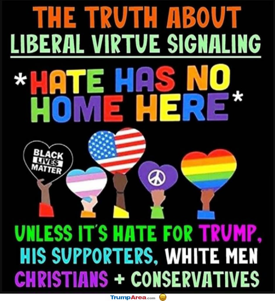 Hate Has A Home With Libs