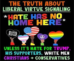 Hate Has A Home With Libs