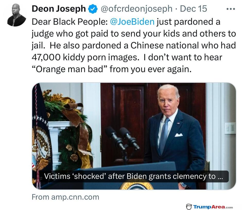 Joe Biden Is A Bad Guy