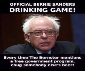 Bernie Sanders Drinking Game