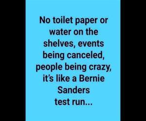 Bernie Sanders Test Run