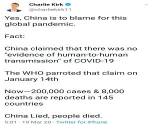 China Lied People Died