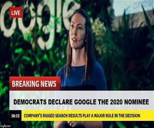 Democrats Declare Google The