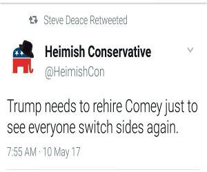 Rehire Comey Again