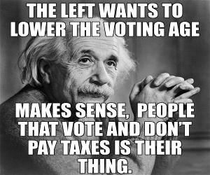 The Left Wants To Lower The Voting Age